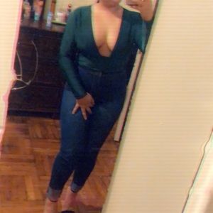 Super sexy low cut body suit